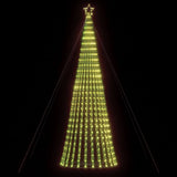 VIDAXL LED Weihnachtsbaum 1028 LEDs warmes Weiß 403 cm