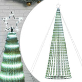 VIDAXL LED Weihnachtsbaum 1028 LEDs kalt weiß 403 cm