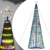 VIDAXL LED Weihnachtsbaum 1028 LEDs Bunt 403 cm