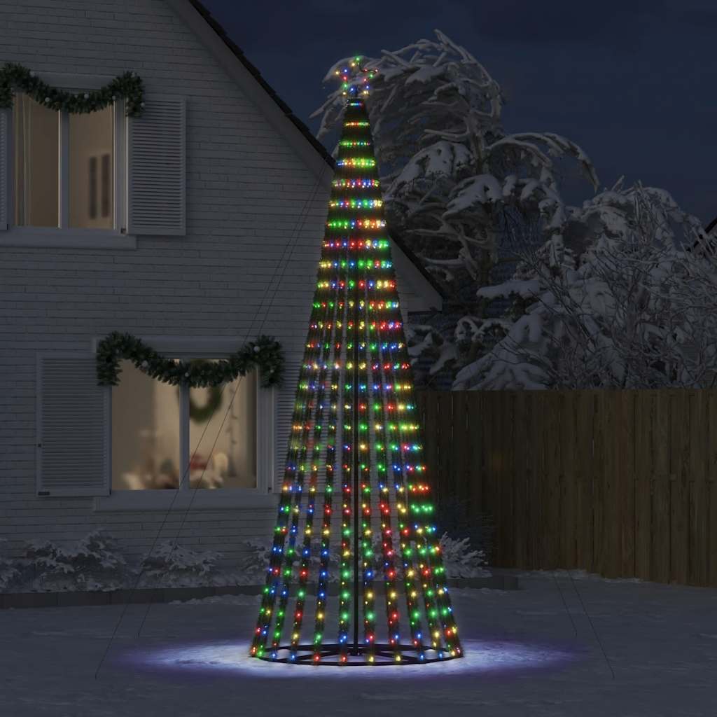 VIDAXL LED Weihnachtsbaum 1028 LEDs Bunt 403 cm