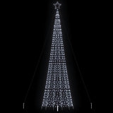 Vidaxl Light Cone s pozemními kolíky 1534 studené bílé LED 500 cm