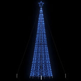 Vidaxl LED Christmas tree with spikes 1534 LEDs 500 cm blue