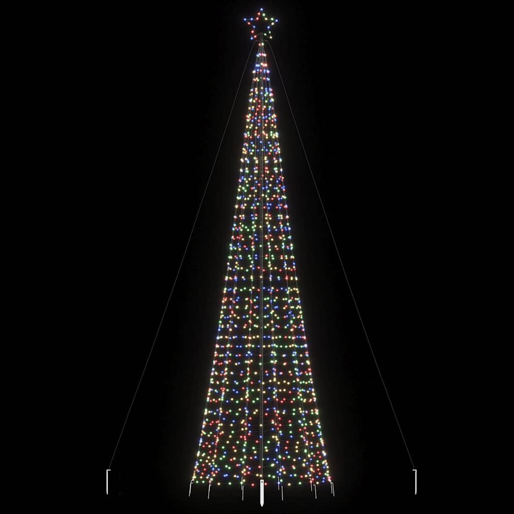 Vidaxl Light cone with ground pins 1534 Multicolored LEDs 500 cm