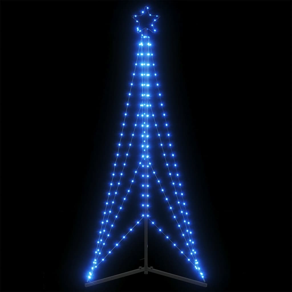 Vidaxl LED julgran 363 lysdioder 182 cm blå