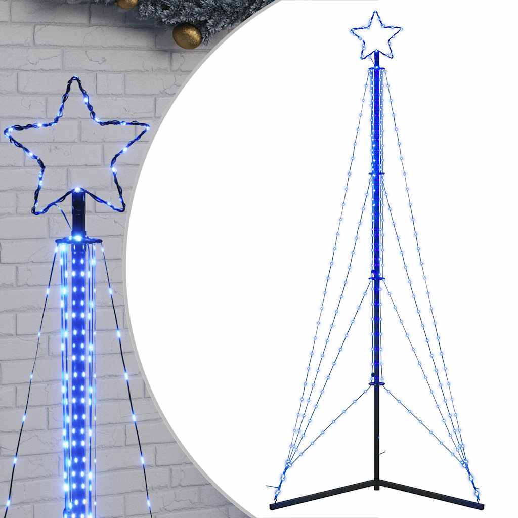Vidaxl LED Weihnachtsbaum 483 LEDs 240 cm Blau