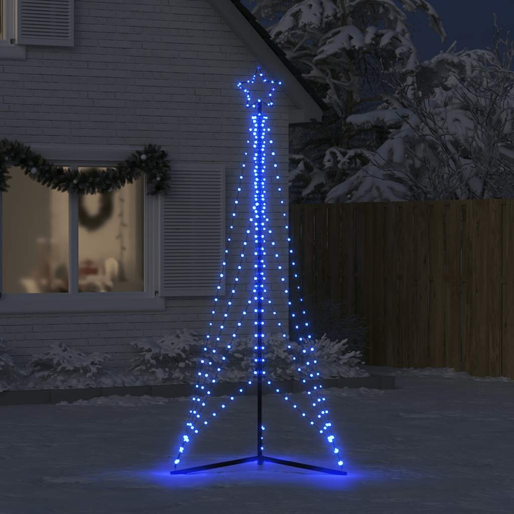 Vidaxl LED Weihnachtsbaum 483 LEDs 240 cm Blau
