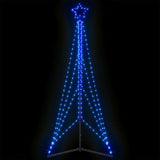 Vidaxl LED Weihnachtsbaum 483 LEDs 240 cm Blau