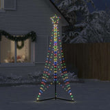 Vidaxl LED Christmas tree 483 LEDs colorful 240 cm