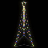 Vidaxl LED julgran 483 lysdioder färgglada 240 cm