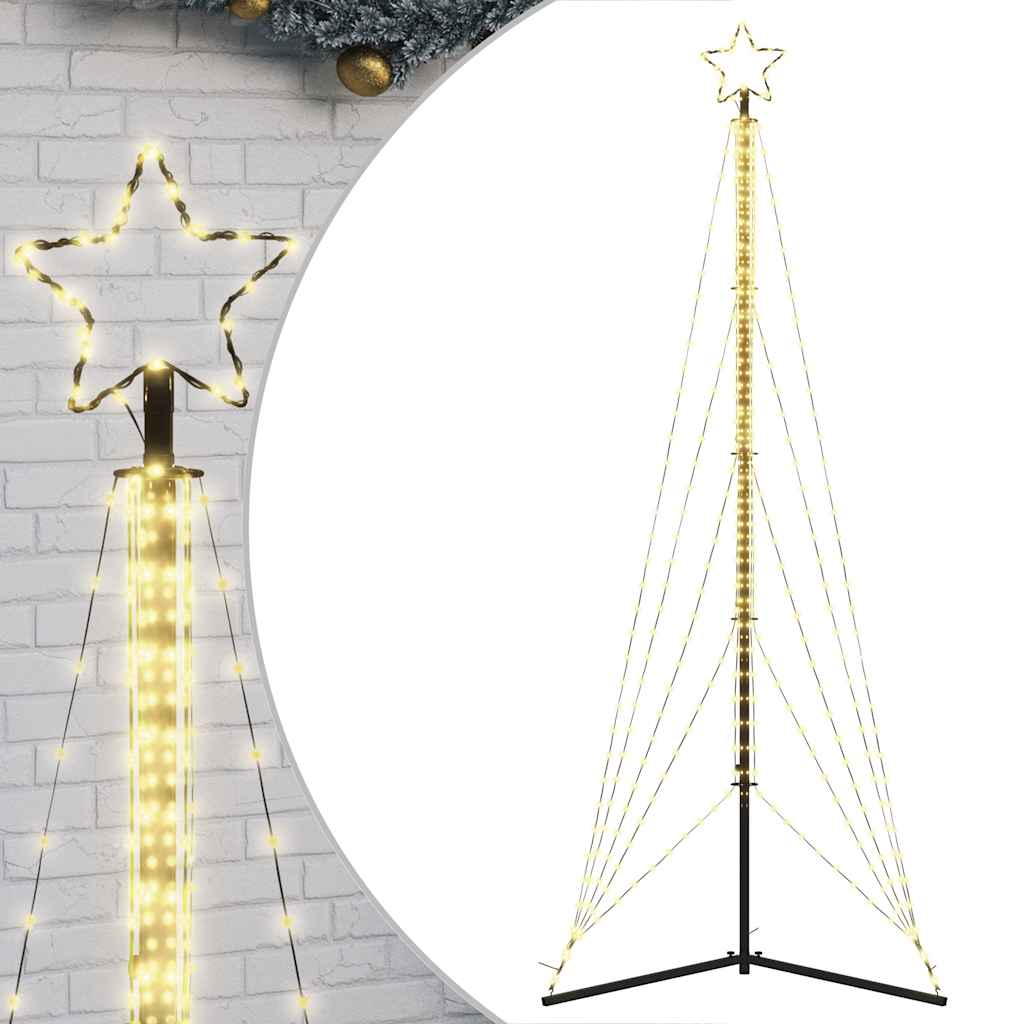 Vidaxl LED vánoční strom 525 LED diody teplé bílé 302 cm