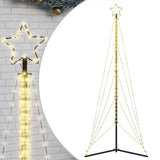 Vidaxl LED vánoční strom 525 LED diody teplé bílé 302 cm