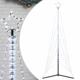 Vidaxl LED vánoční strom 525 LED diody studené bílé 302 cm