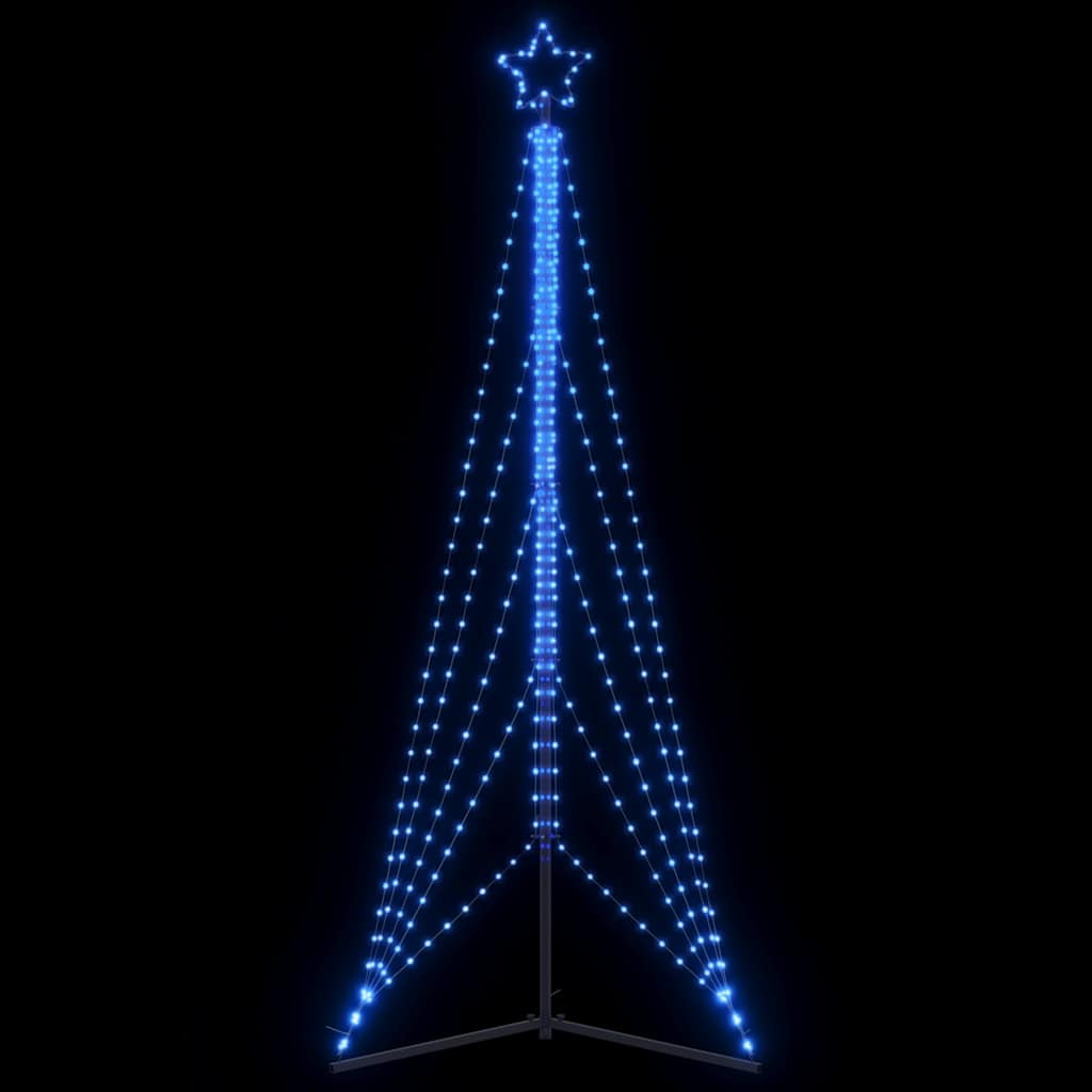 Vidaxl LED vánoční strom 525 LED 302 cm modrá
