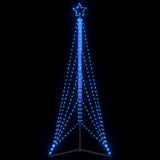 Vidaxl LED vánoční strom 525 LED 302 cm modrá