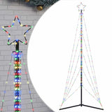 Vidaxl LED Weihnachtsbaum 525 LEDs Bunt 302 cm