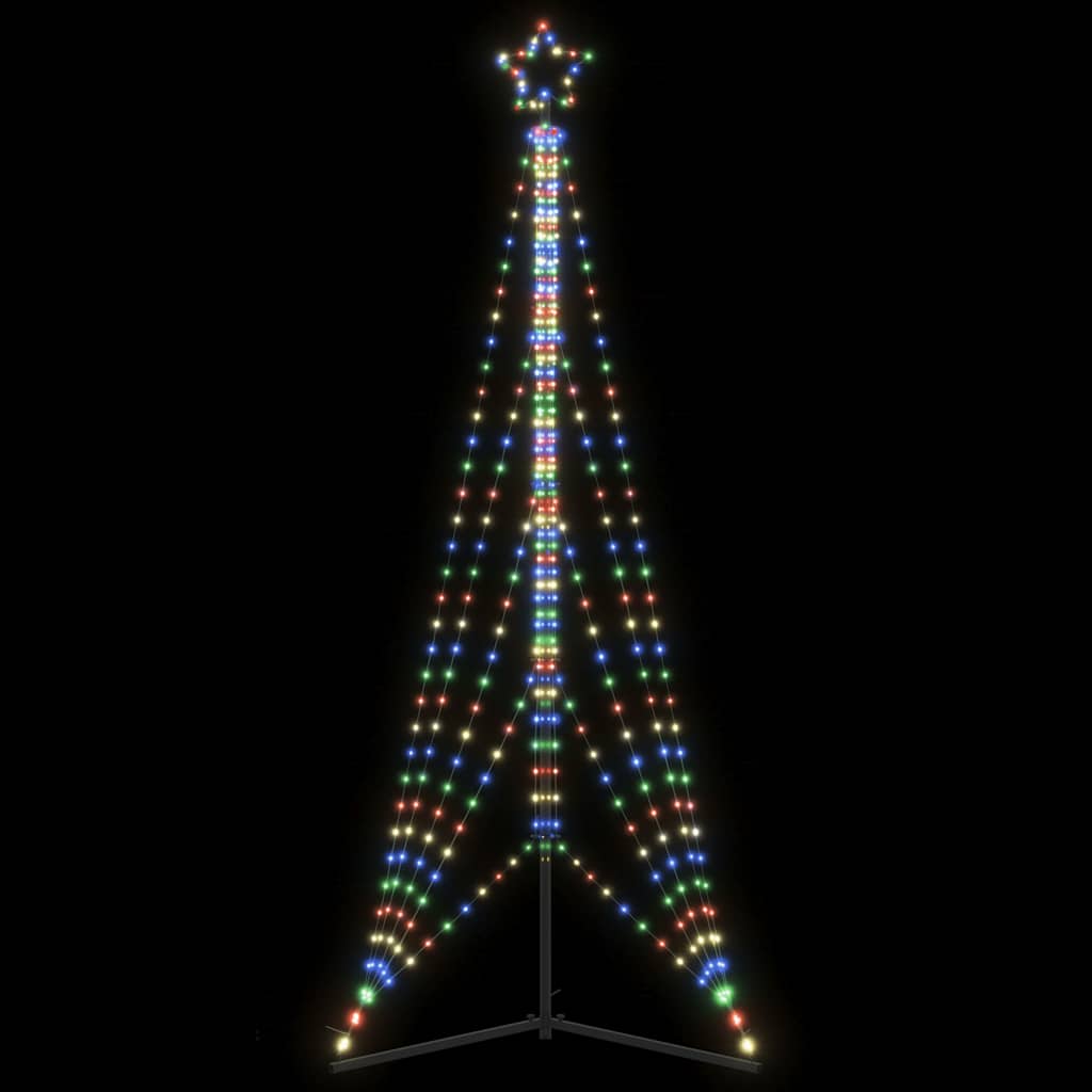 Vidaxl LED Weihnachtsbaum 525 LEDs Bunt 302 cm