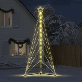 Vidaxl LED juletræ 615 lysdioder Varm hvid 404,5 cm