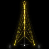 Vidaxl LED juletræ 615 lysdioder Varm hvid 404,5 cm