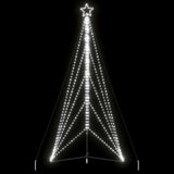 VIDAXL LED Weihnachtsbaum 615 LEDs kalt weiß 404,5 cm