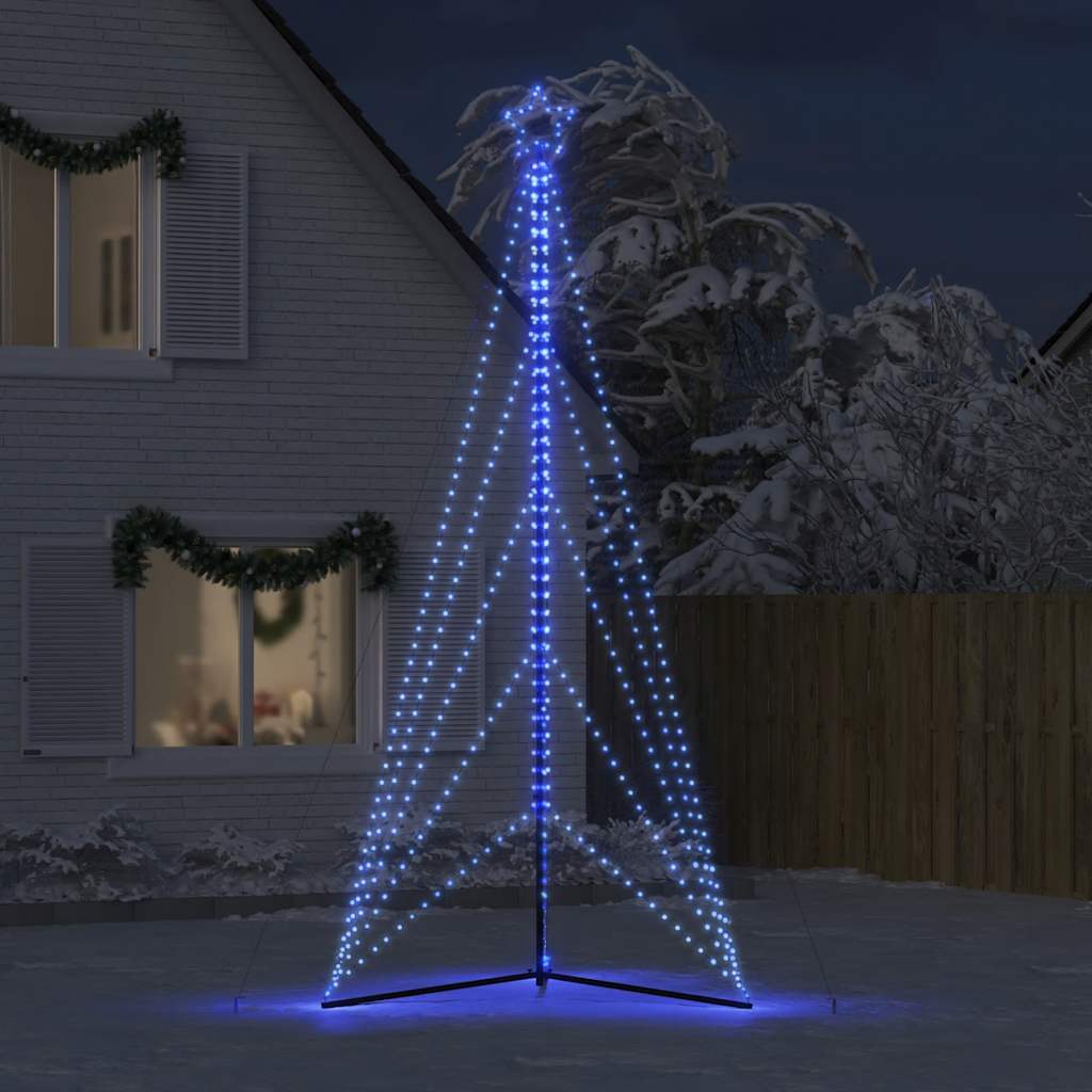 Vidaxl LED Weihnachtsbaum 615 LEDs 404,5 cm Blau
