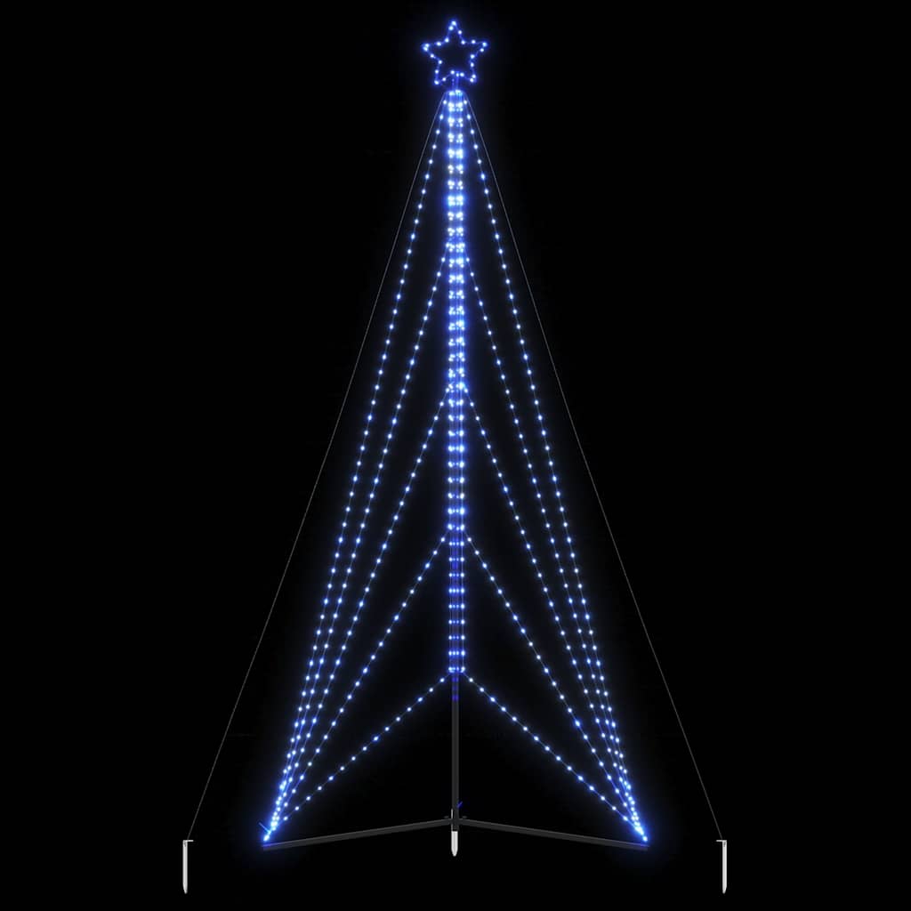 Vidaxl LED Weihnachtsbaum 615 LEDs 404,5 cm Blau