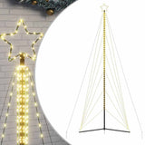 Vidaxl vedl vánoční strom 861 LED diody teplé bílé 478 cm
