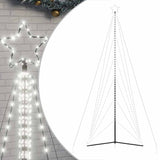 Vidaxl LED vánoční strom 861 LED diody studené bílé 478 cm