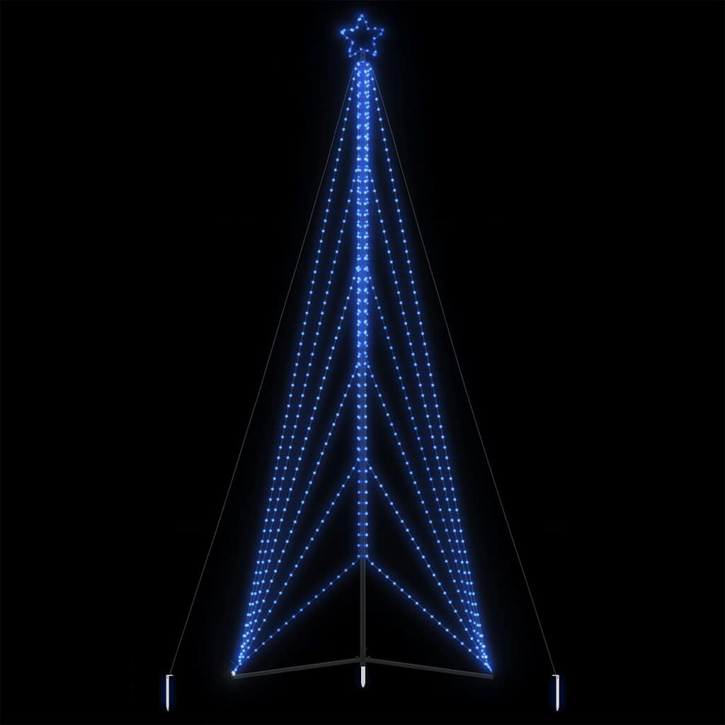 Vidaxl LED Weihnachtsbaum 861 LEDs 478 cm Blau