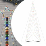 Vidaxl LED julgran 861 lysdioder färgglada 478 cm