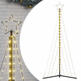 VIDAXL LED Weihnachtsbaum 339 LEDs warmes Weiß 187 cm