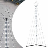 Vidaxl LED vánoční strom 339 LED diody studené bílé 187 cm