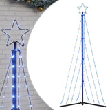 Vidaxl LED vánoční strom 339 LED 187 cm modrá