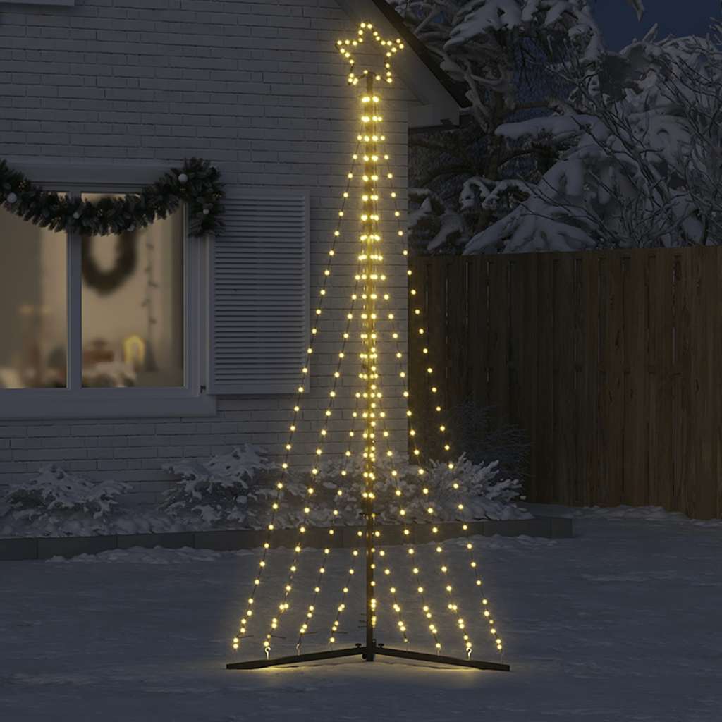 Vidaxl LED vánoční strom 447 LED diody teplé bílé 249 cm