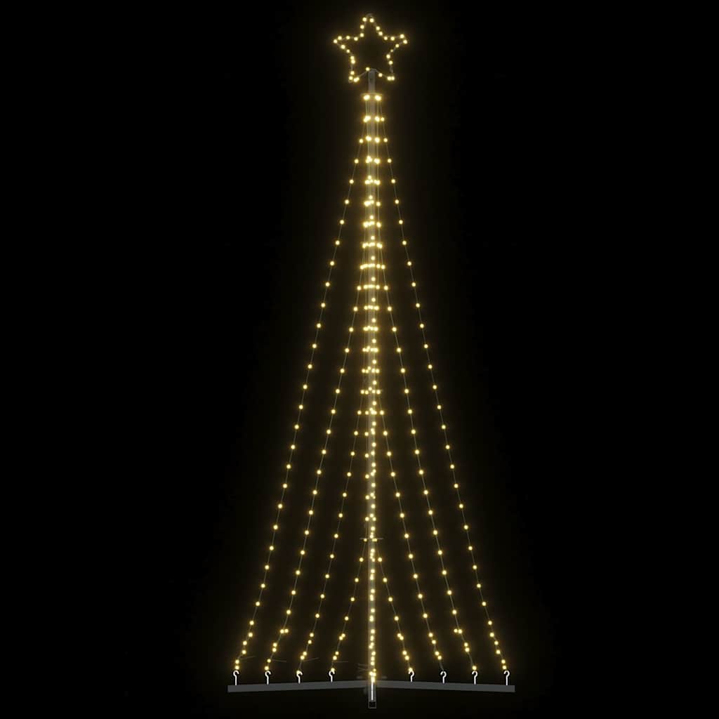 Vidaxl LED vánoční strom 447 LED diody teplé bílé 249 cm