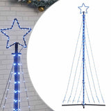 Vidaxl LED julgran 447 lysdioder 249 cm blå