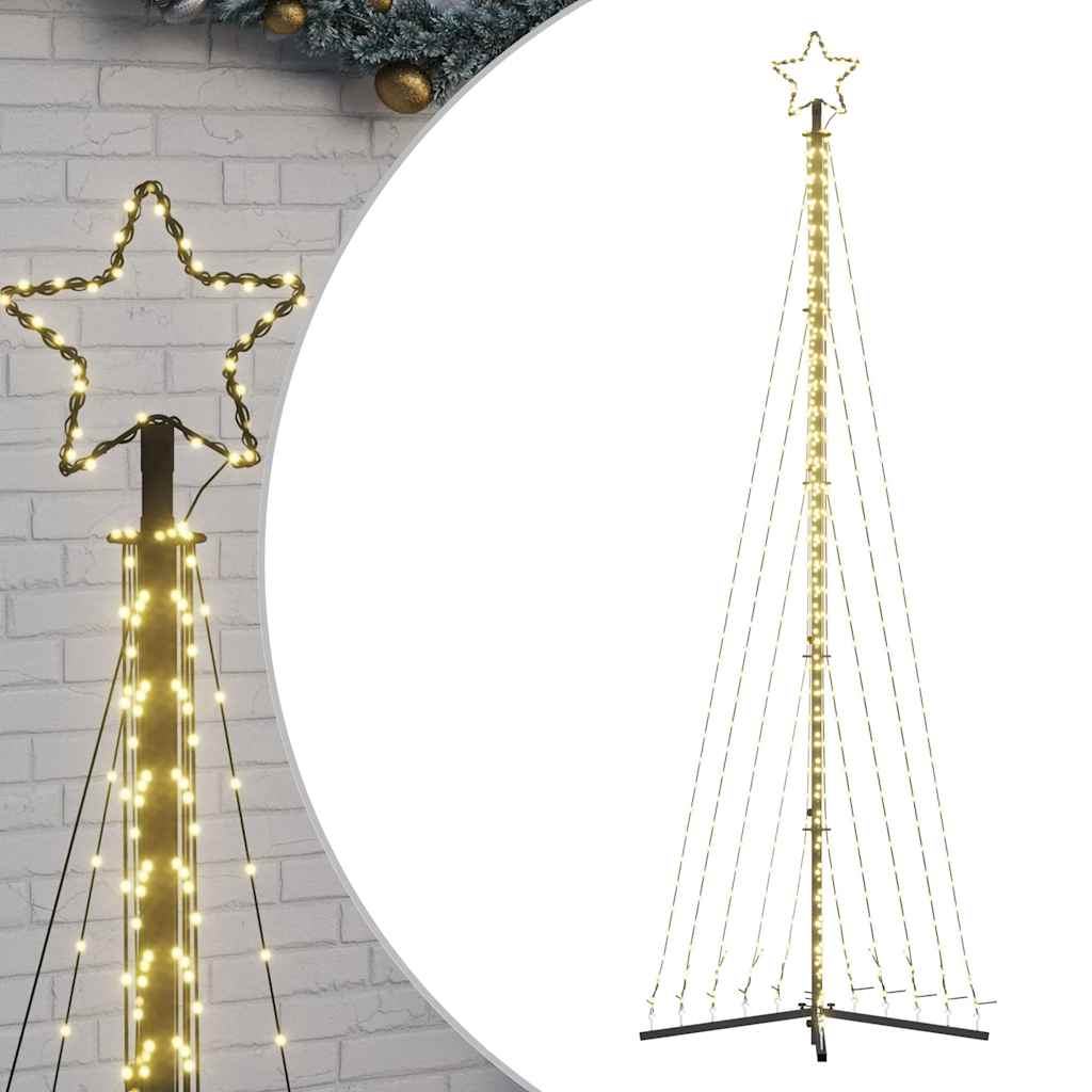 Vidaxl LED Weihnachtsbaum 495 LEDs warmes Weiß 300,5 cm