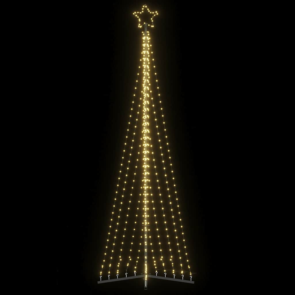 Vidaxl LED Weihnachtsbaum 495 LEDs warmes Weiß 300,5 cm