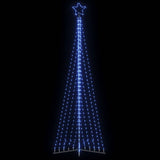 Vidaxxl LED Christmas tree 495 LEDs 300.5 cm blue