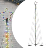 Vidaxxl LED Christmas tree 495 LEDs colorful 300.5 cm