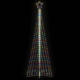 Vidaxxl LED Christmas tree 495 LEDs colorful 300.5 cm