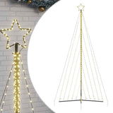 Vidaxl LED juletræ 570 lysdioder Varm hvid 399 cm