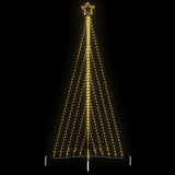 Vidaxl LED juletræ 570 lysdioder Varm hvid 399 cm