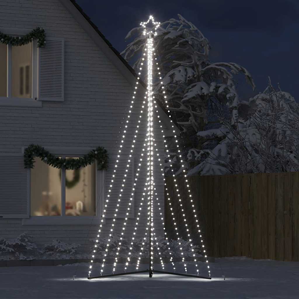 Vidaxl LED Christmas tree 570 LEDs Cold White 399 cm