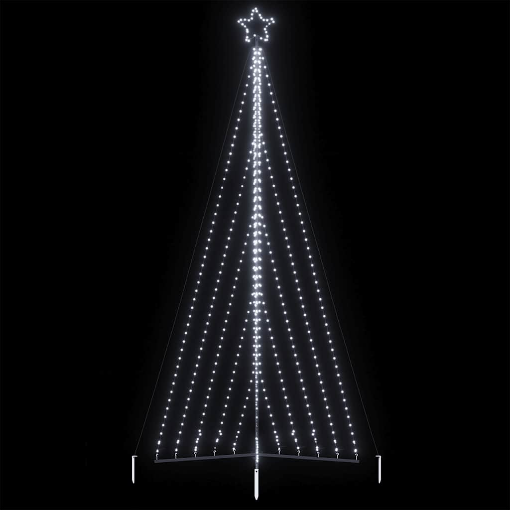 Vidaxl LED Christmas tree 570 LEDs Cold White 399 cm