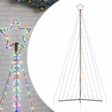 Vidaxl LED Christmas tree 570 LEDs Colorful 399 cm