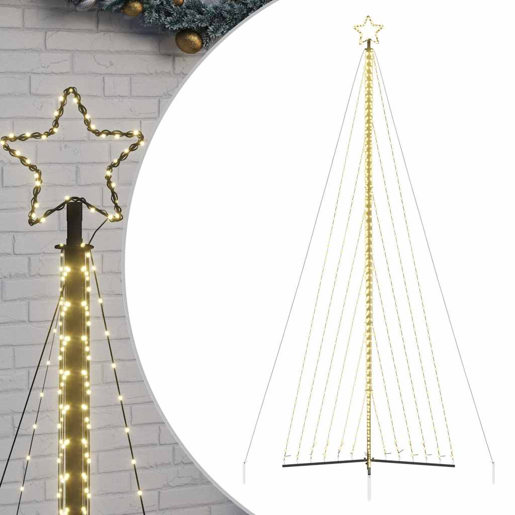 Vidaxl LED juletræ 789 lysdioder Varm hvid 476 cm