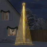 Vidaxl LED juletræ 789 lysdioder Varm hvid 476 cm