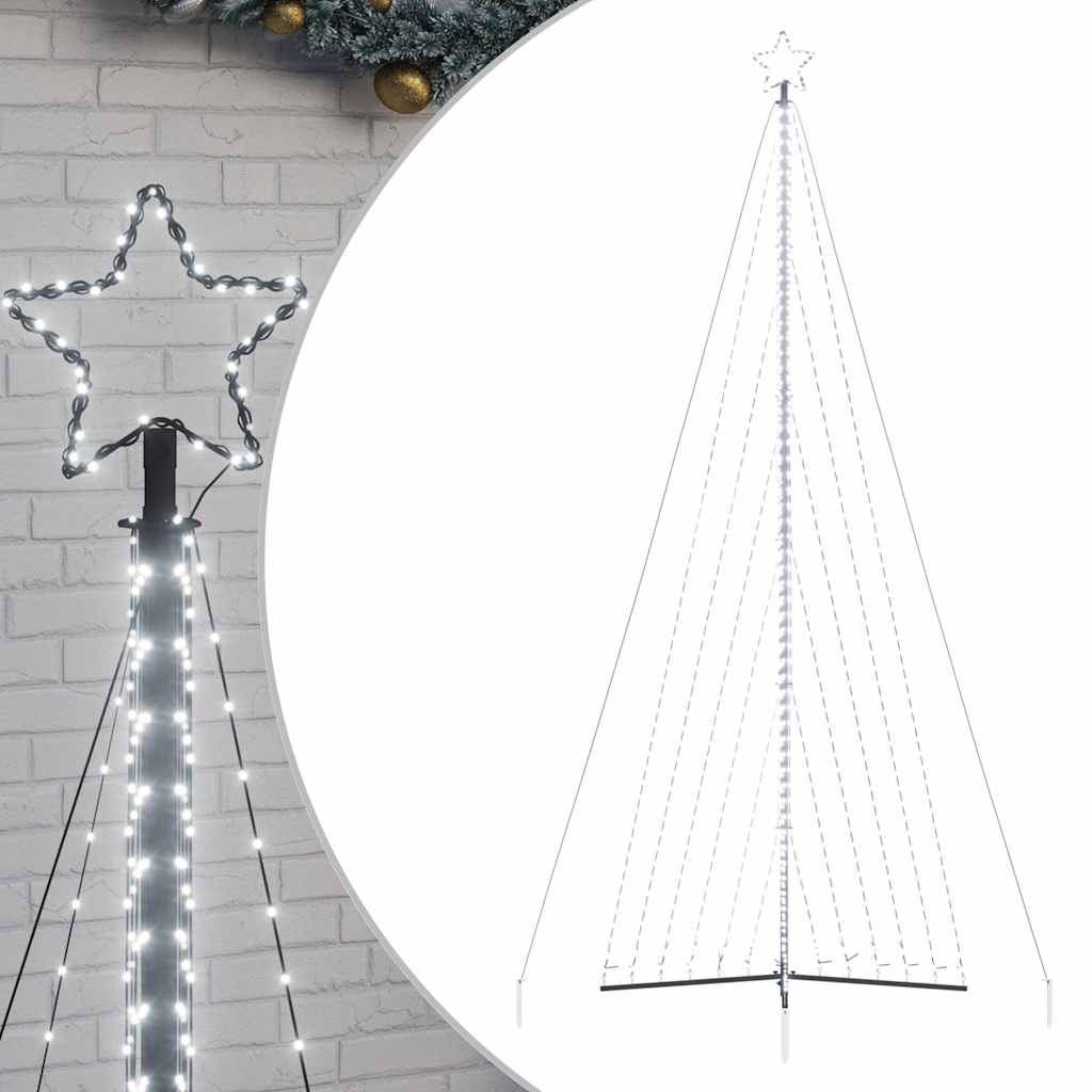 Vidaxl LED Christmas tree 789 LEDs Cold White 476 cm