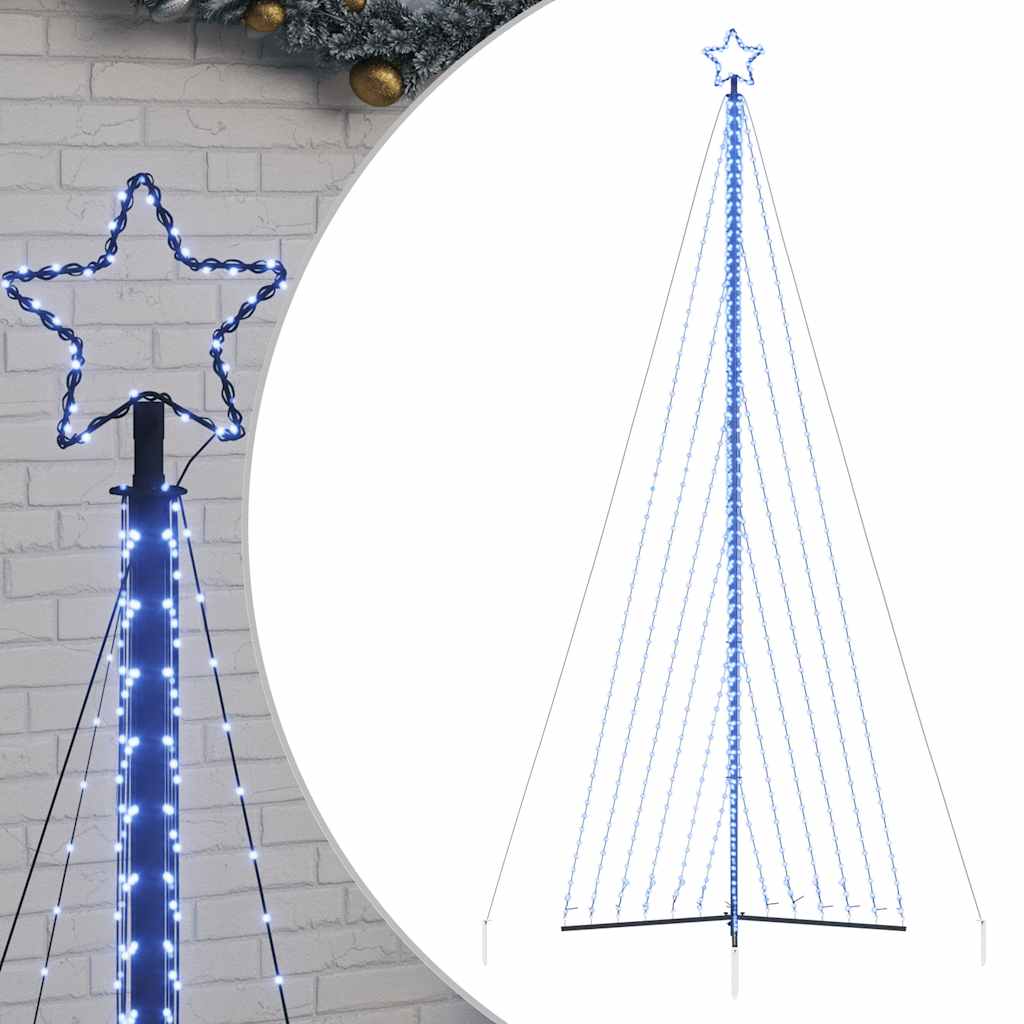 Vidaxl LED juletræ 789 LED'er 476 cm blå