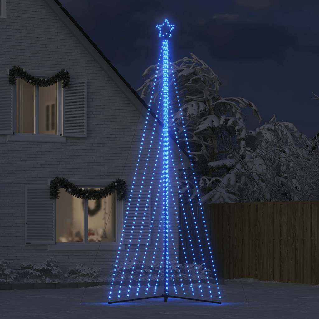 Vidaxl LED juletræ 789 LED'er 476 cm blå